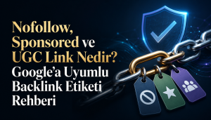 Nofollow, Sponsored ve UGC Link Nedir? Google’a Uyumlu Backlink Etiketi Rehberi