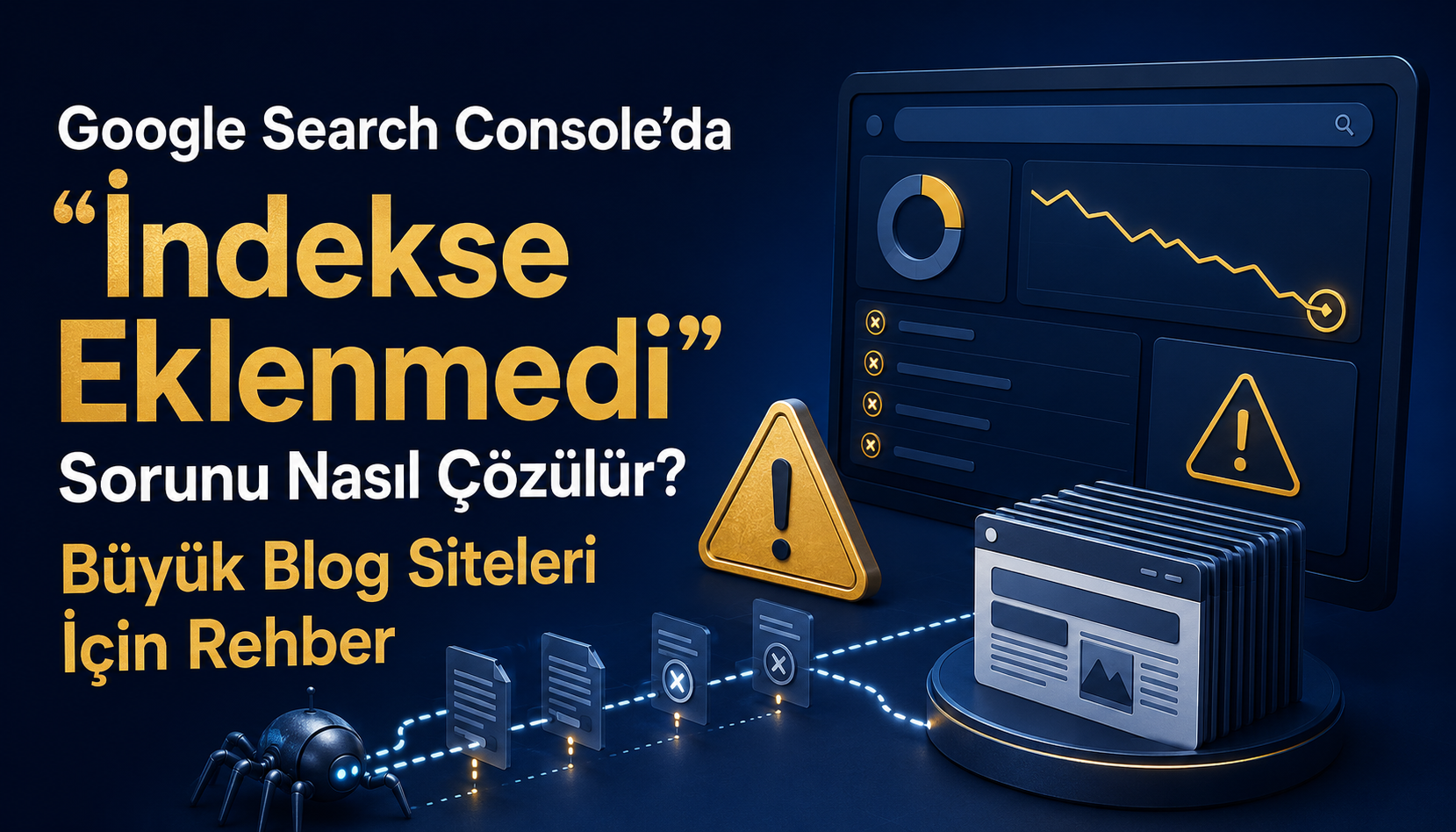 Google Search Console’da “İndekse Eklenmedi” Sorunu Nasıl Çözülür? Büyük Blog Siteleri İçin Rehber