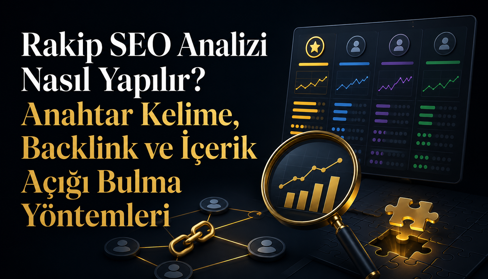 Rakip SEO Analizi Nasıl Yapılır? Anahtar Kelime, Backlink ve İçerik Açığı Bulma Yöntemleri