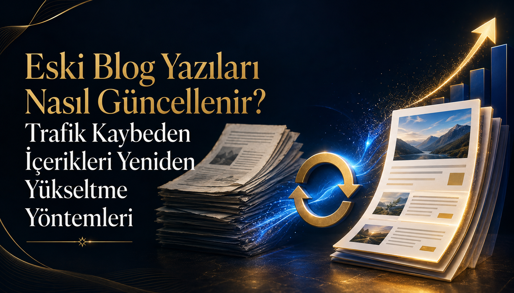 Eski Blog Yazıları Nasıl Güncellenir? Trafik Kaybeden İçerikleri Yeniden Yükseltme Yöntemleri