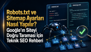 Robots.txt ve Sitemap Ayarları Nasıl Yapılır? Google’ın Siteyi Doğru Taraması İçin Teknik SEO Rehberi