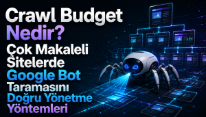 Crawl Budget Nedir? Çok Makaleli Sitelerde Google Bot Taramasını Doğru Yönetme Yöntemleri