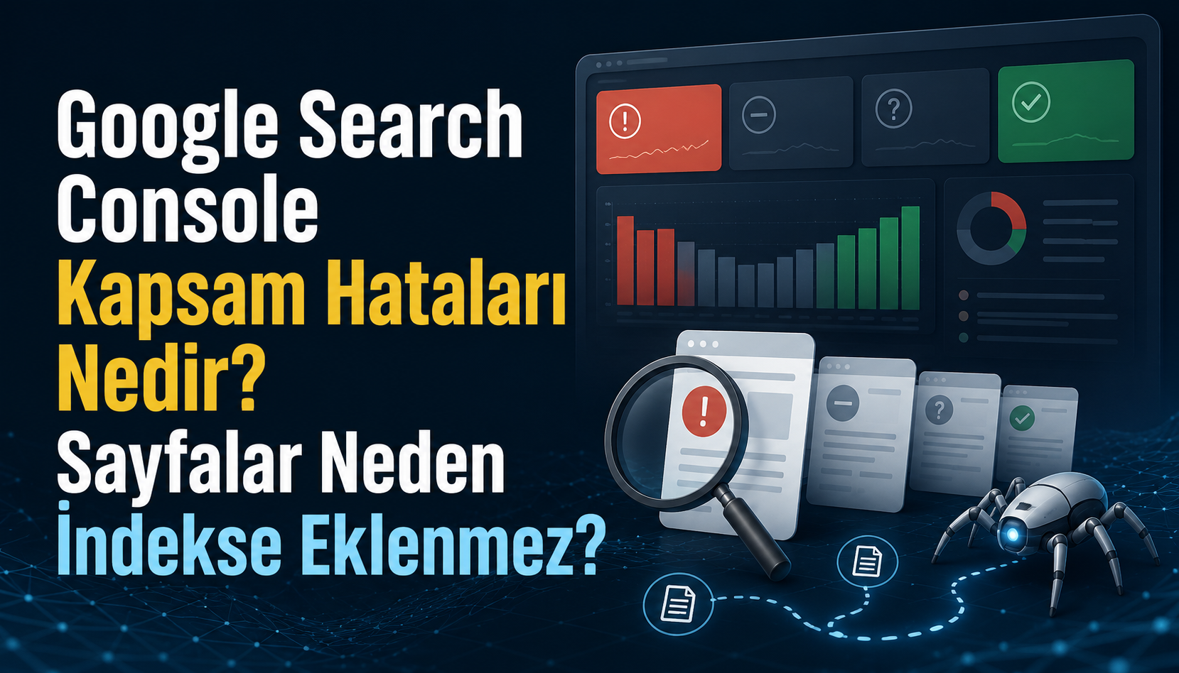 Google Search Console Kapsam Hataları Nedir? Sayfalar Neden İndekse Eklenmez?