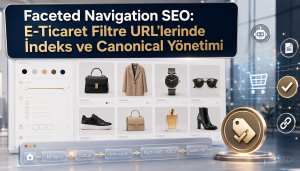 Faceted Navigation SEO: E-Ticaret Filtre URL’lerinde İndeks ve Canonical Yönetimi Otomatik taslak