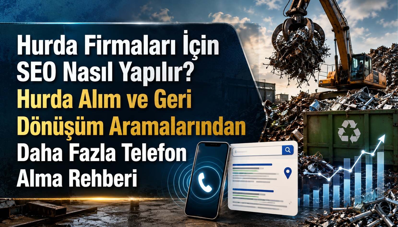Hurda Firmaları İçin SEO Nasıl Yapılır? Hurda Alım ve Geri Dönüşüm Aramalarından Daha Fazla Telefon Alma Rehberi