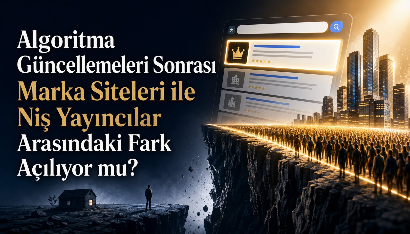 Algoritma Güncellemeleri Sonrası Marka Siteleri ile Niş Yayıncılar Arasındaki Fark Açılıyor mu?