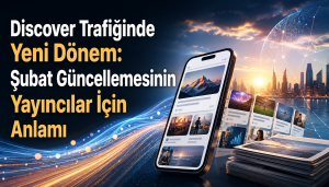 Discover Trafiğinde Yeni Dönem: Şubat Güncellemesinin Yayıncılar İçin Anlamı Discover Trafiğinde Yeni Dönem: Şubat Güncellemesinin Yayıncılar İçin Anlamı
