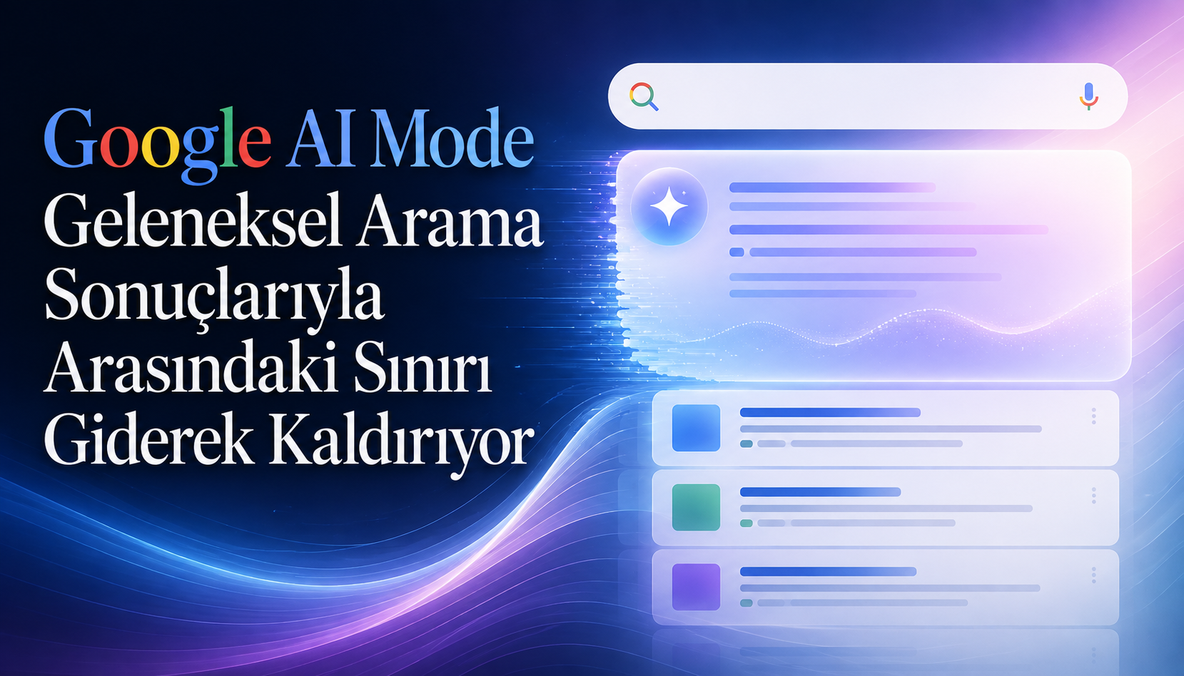 Google AI Mode Geleneksel Arama Sonuçlarıyla Arasındaki Sınırı Giderek Kaldırıyor
