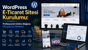 WordPress E-Ticaret Sitesi Kurulumu: Profesyonel Online Mağaza Oluşturma Rehberi WordPress E-Ticaret Sitesi Kurulumu: Profesyonel Online Mağaza Oluşturma Rehberi