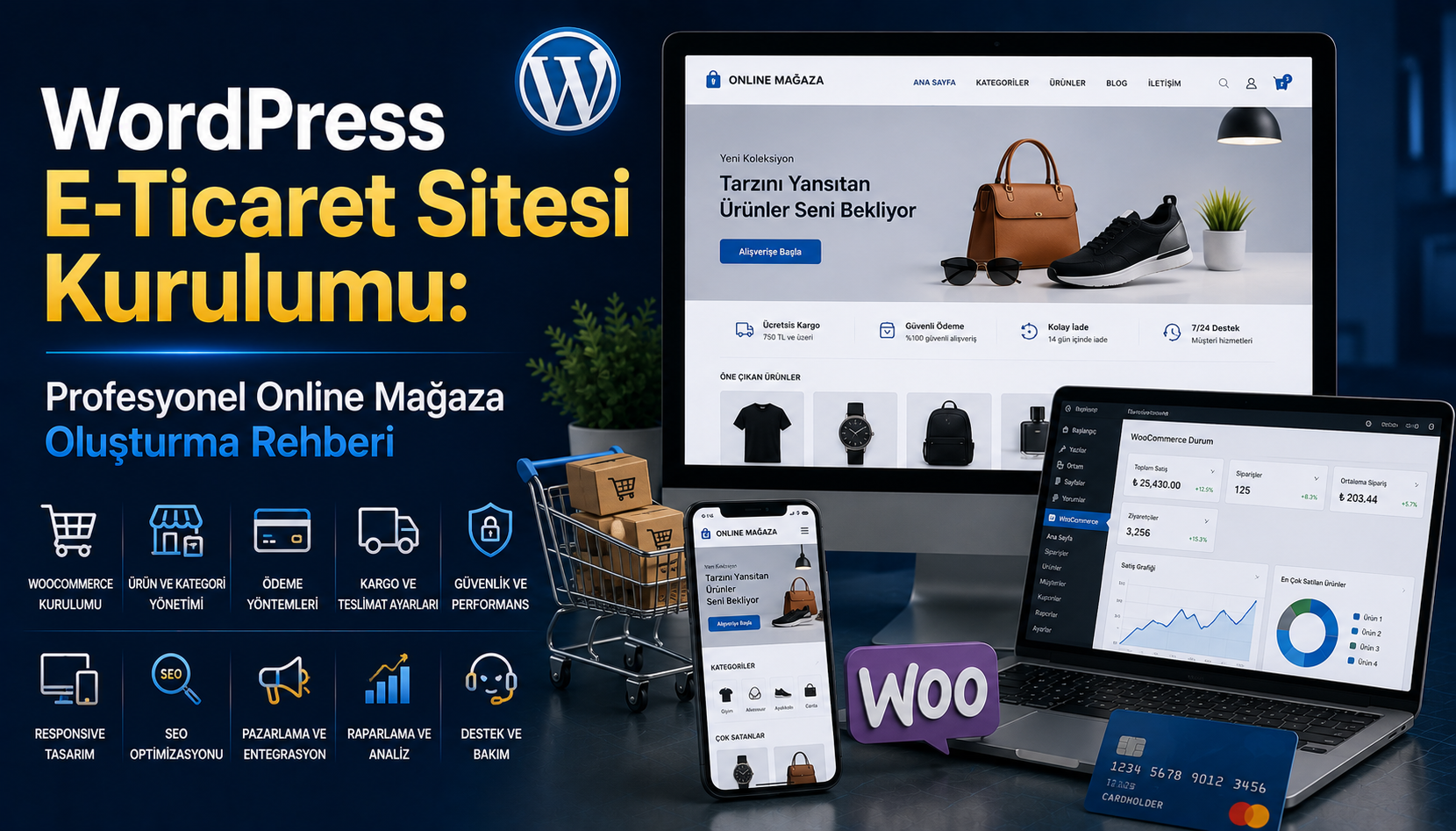WordPress E-Ticaret Sitesi Kurulumu: Profesyonel Online Mağaza Oluşturma Rehberi