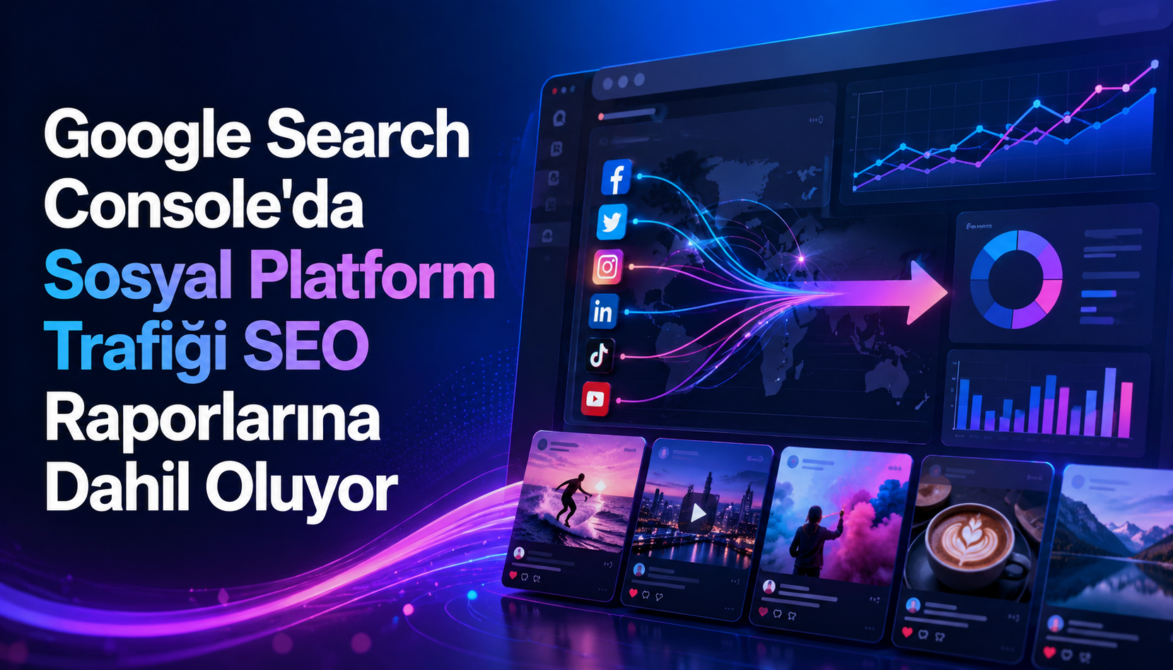 Google Search Console'da Sosyal Platform Trafiği SEO Raporlarına Dahil Oluyor