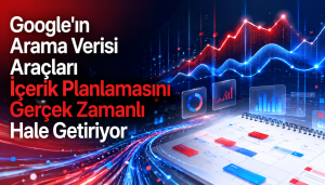 Google’ın Arama Verisi Araçları İçerik Planlamasını Gerçek Zamanlı Hale Getiriyor