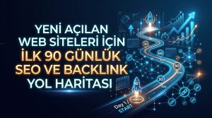 Yeni Açılan Web Siteleri İçin İlk 90 Günlük SEO ve Backlink Yol Haritası Yeni Açılan Web Siteleri İçin İlk 90 Günlük SEO ve Backlink Yol Haritası