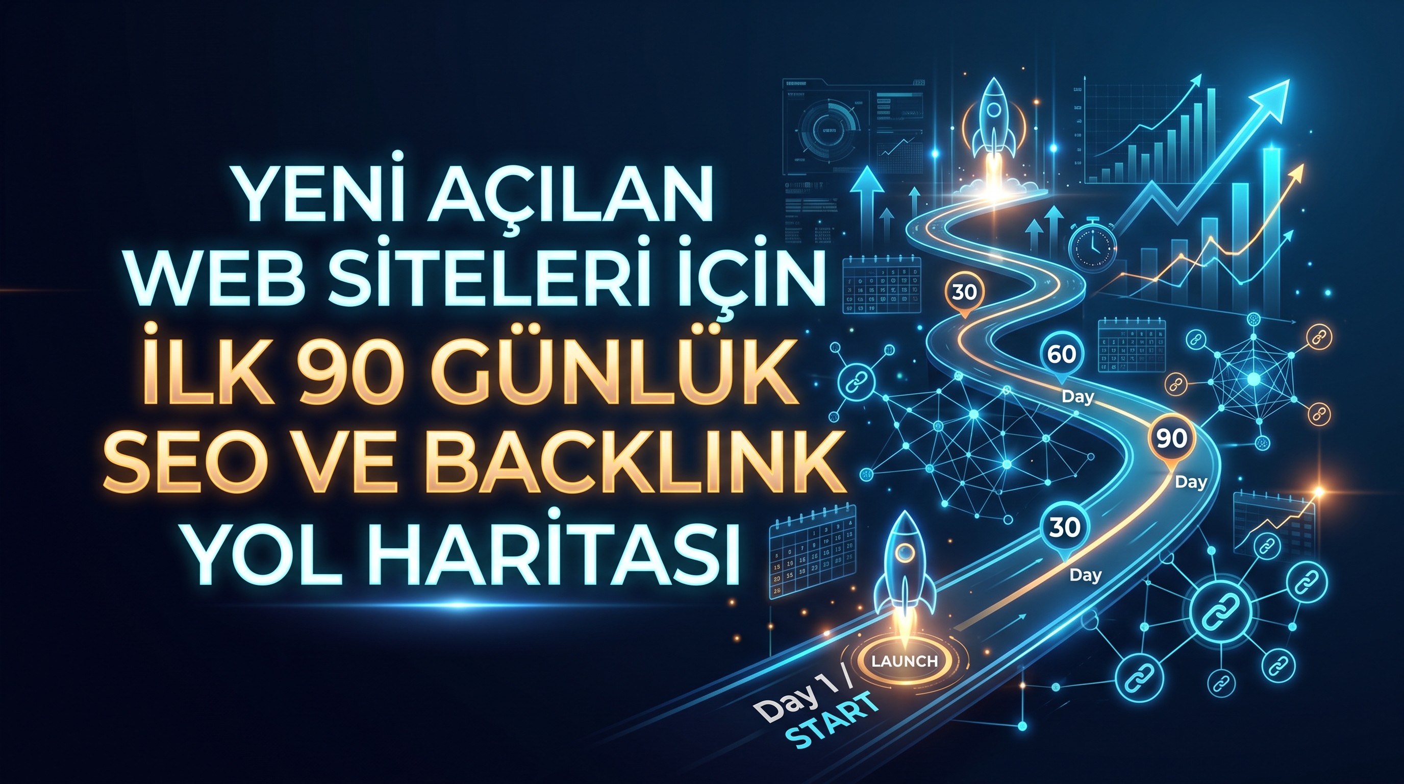 Yeni Açılan Web Siteleri İçin İlk 90 Günlük SEO ve Backlink Yol Haritası