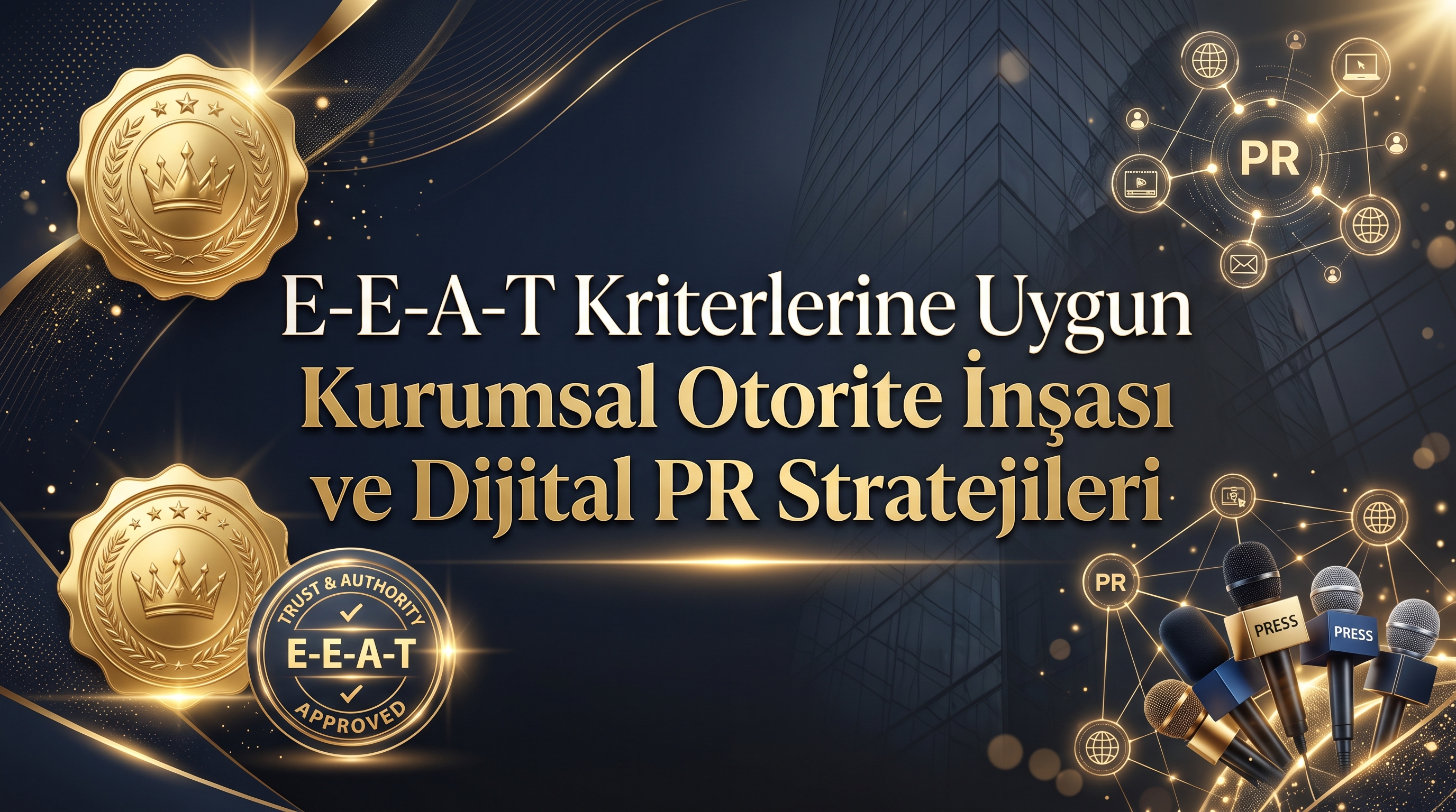 E-E-A-T Kriterlerine Uygun Kurumsal Otorite İnşası ve Dijital PR Stratejileri
